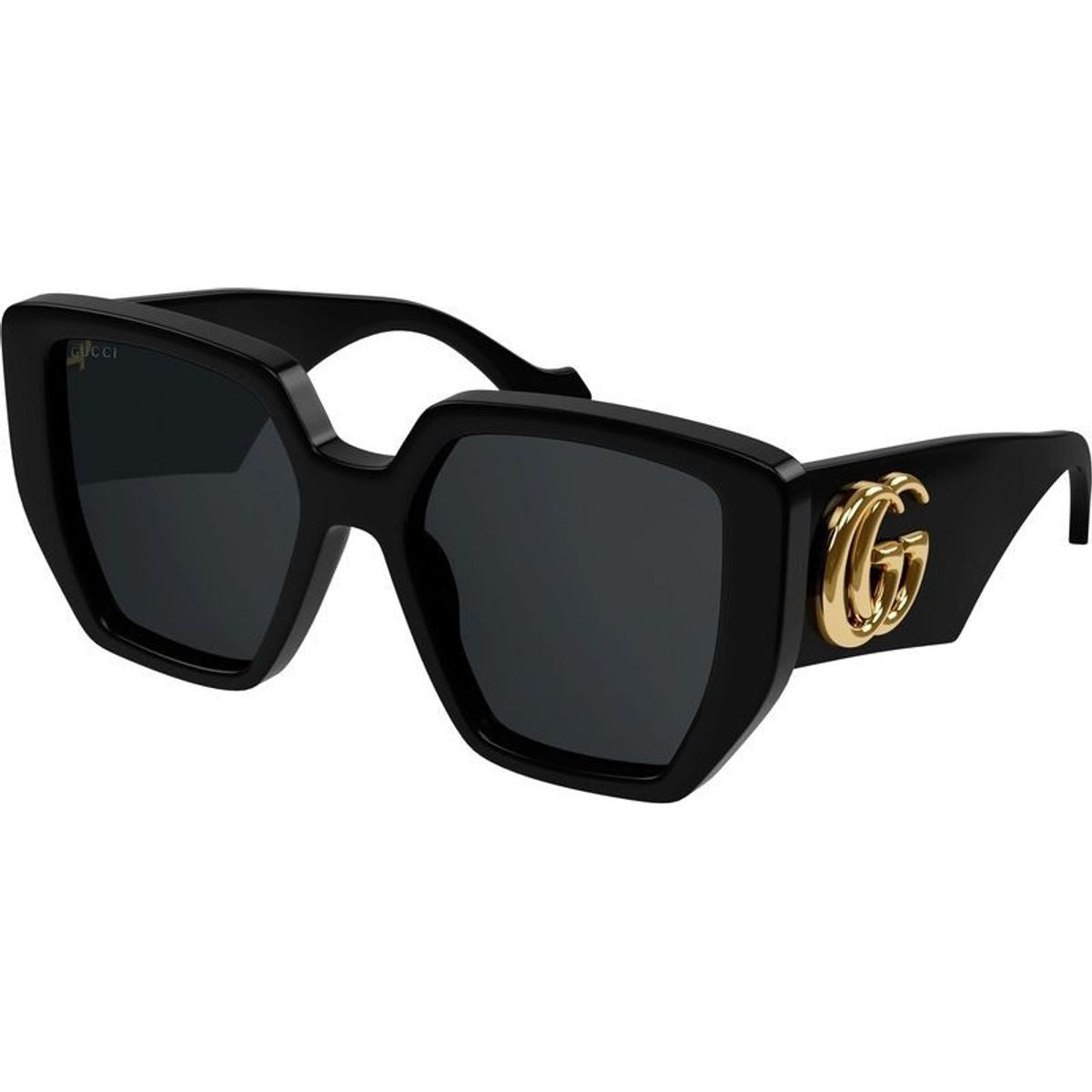 Shop the GUCCI 0956S Sunglasses Black/Grey | Afterpay – Just Sunnies
