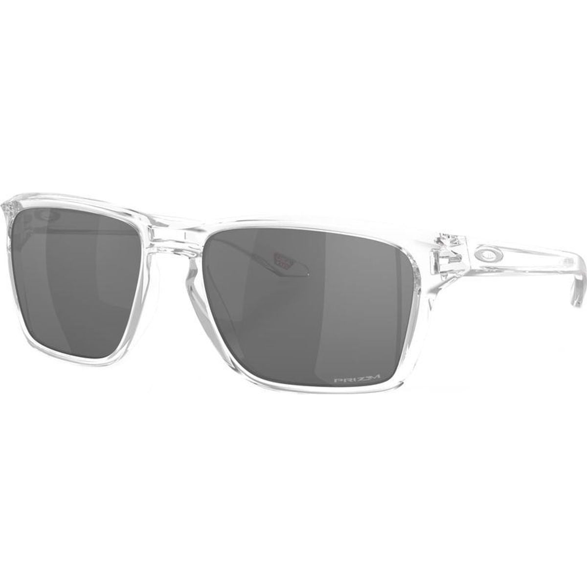 Shop the Oakley Sylas Sunglasses Polished Clear/Prizm Black – Just